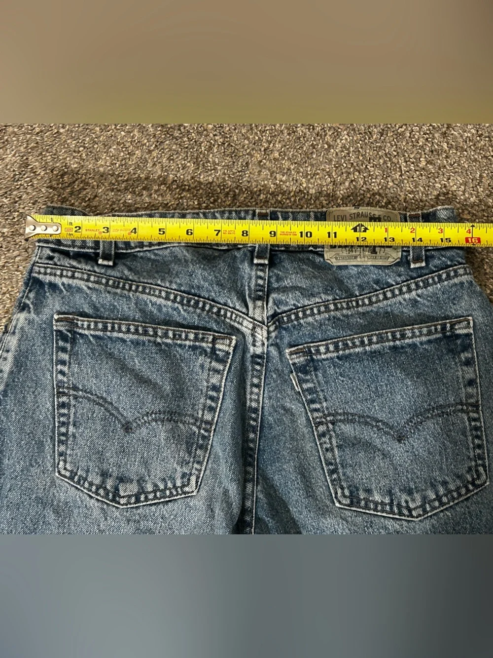Levi’s Silvertab Loose Jeans 33x32 USA Made Vintage Y2K Skater Denim Men’s